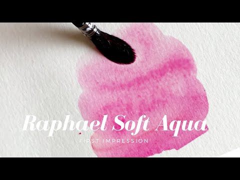 Raphael SoftAqua Mop Brush Review | Best Synthetic Mop for Watercolor?