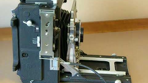 Focal Plane Shutter on 4x5 Speed Graphic