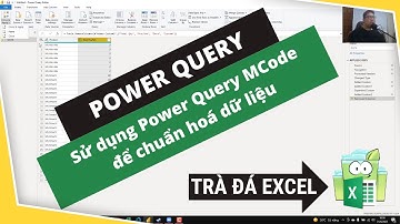 Power Query - Chuẩn Hóa Dữ Liệu Nhanh Chóng & Hiệu Quả | Trà Đá Data