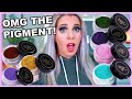 I BOUGHT EVERY SINGLE NIKKIA JOY COSMETICS LOOSE PIGMENTS || FULL SWATCHES || YOU NEED THESE! ||
