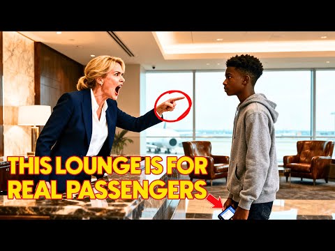 Black Teen Kicked Out of VIP Lounge — Mom Arrives as Airline COO, FIRES Staff Instantly