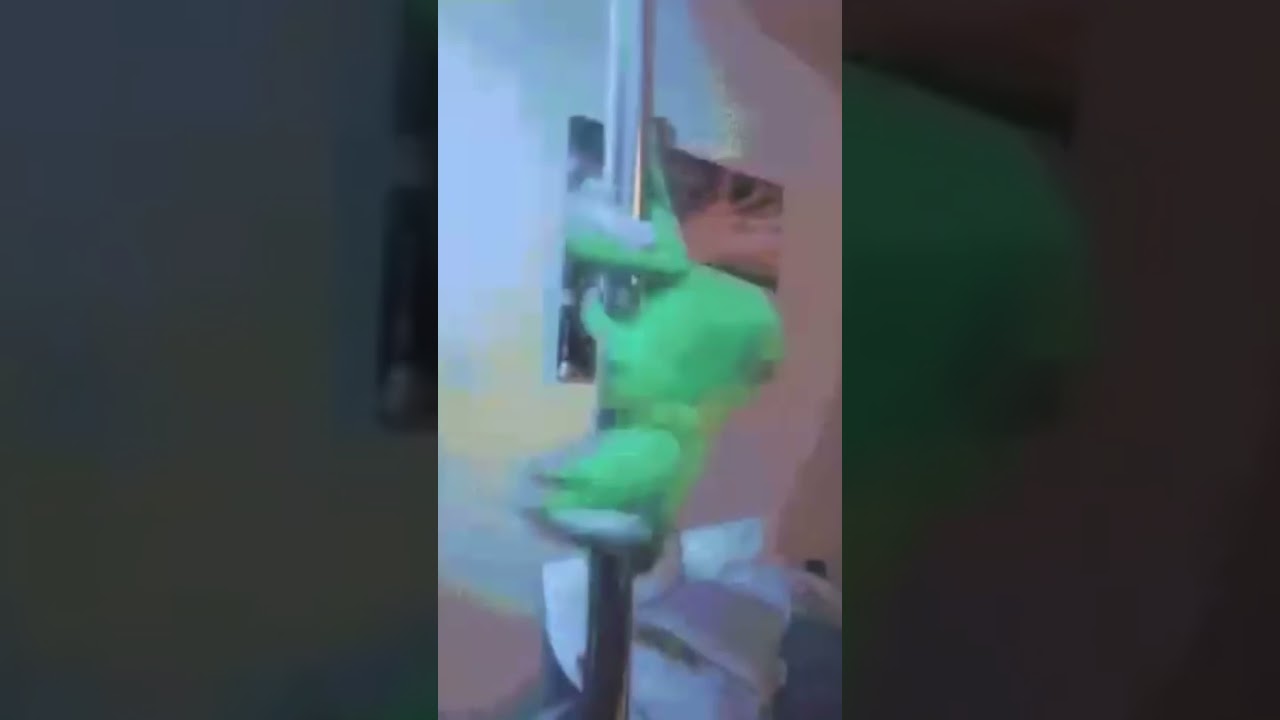 kermit swinging on the pole to lana del rey