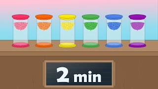2 Minute Timer (Rainbow Sand)