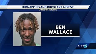 Windsor Heights man arrested in burglary, kidnapping case