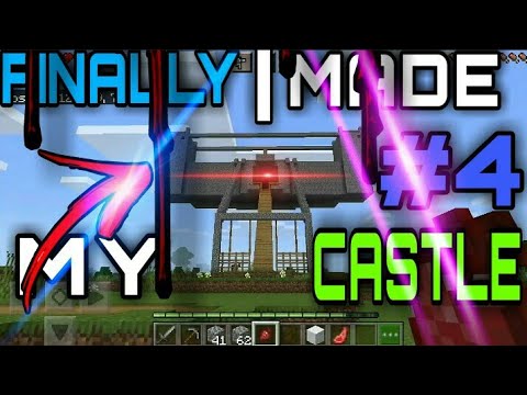 Finally I Made My Castle Minecraft Gameplay part4. - YouTube