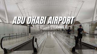 Abu Dhabi Airport Terminal A | Airport Guide | | NEW TERMINAL | iamsajaved |