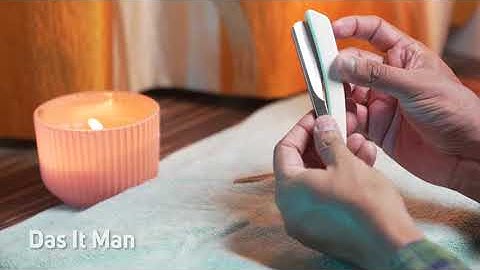 How to use a push-type shavette?