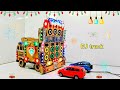 Mini DJ truck Loading at-home Navratri Durga Puja mini DJ lightning truck Radha Krishna competition