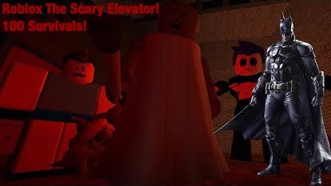 100 Survivals! Roblox The Scary Elevator!