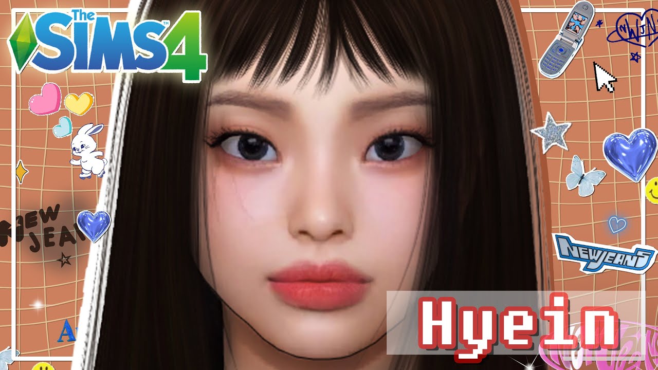 Newjeans Hyein 🐰 The Sims 4 Cas Full Cc List Youtube