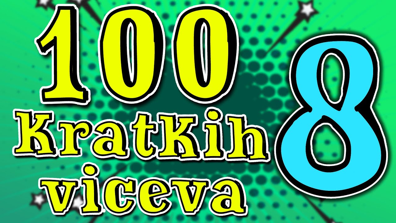 Fabrika Viceva - 100 kratkih viceva 8 (koje ste vi poslali)
