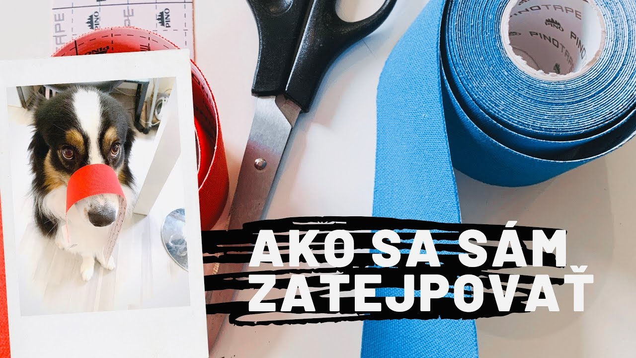 Ako jednoducho tejpovať. Rýchla fyzioterapia