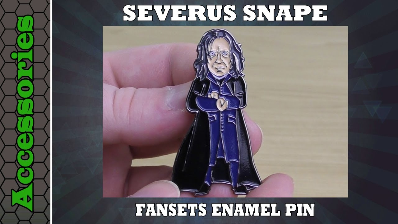 Harry Potter Severus Snape Fansets Enamel Pin (2016) Review