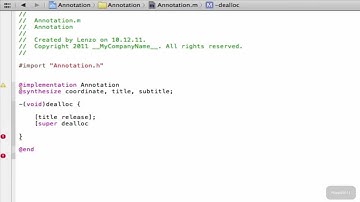 Xcode 4 iPhone SDK Tutorial - Custom MKMapView Annotation / Callout HD