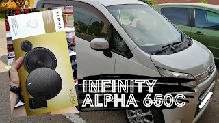 Акустика INFINITY Alpha 650C в Daihatsu Move  - Metadrive Автозвук Тихорецк