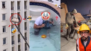 Work Smarter, Not Harder – Funny Construction Moments #adamrose #workers #construction