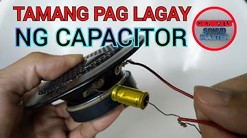 PAANO ANG TAMANG PAG LAGAY NG CAPACITOR SA TWEETER SPEAKER | Hindi na kailangan mag hinang