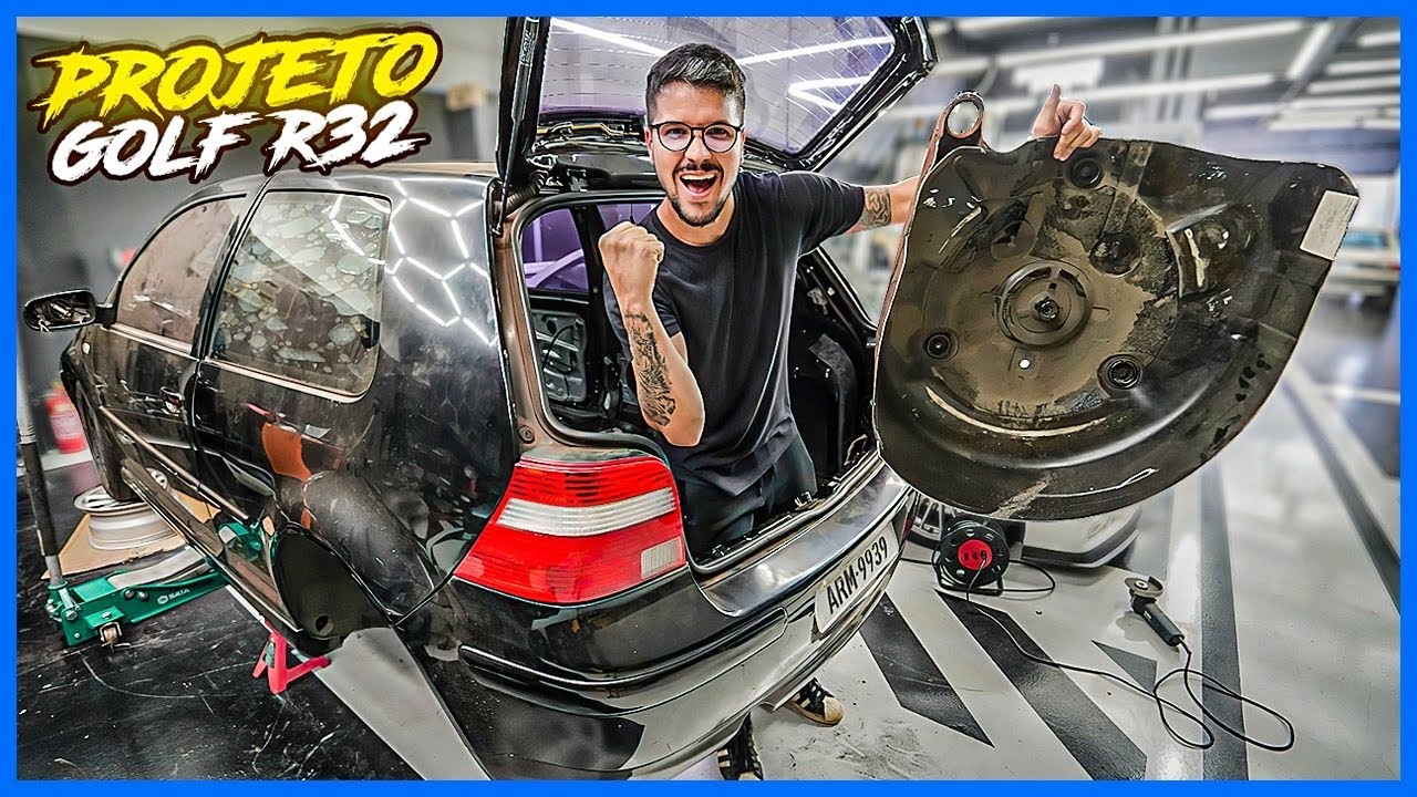 O GOLF VR6 ESTA PRONTO PARA A TRANSFORMAÇÃO EM R32 🔥