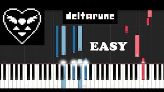 Delta Rune - Don't Forget (SLOW EASY PIANO TUTORIAL)