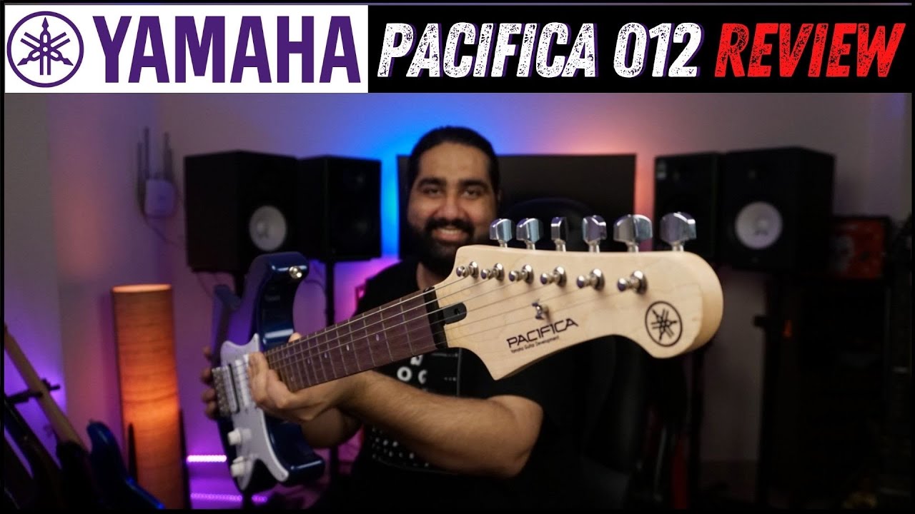Yamaha Pacifica 012 Guitare Électrique White Guitare électrique d'étude 4/4 Guitare idéal débutant