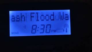 Flash Flood Warning [RadioShack 12-521 FIRST ACTIVATION!] | WXJ60 | EAS #92
