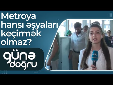 Metroda balta ilə gəzən şəxs – Sosial şəbəkədə məşhur olmaq istəyirdim – Günə doğru