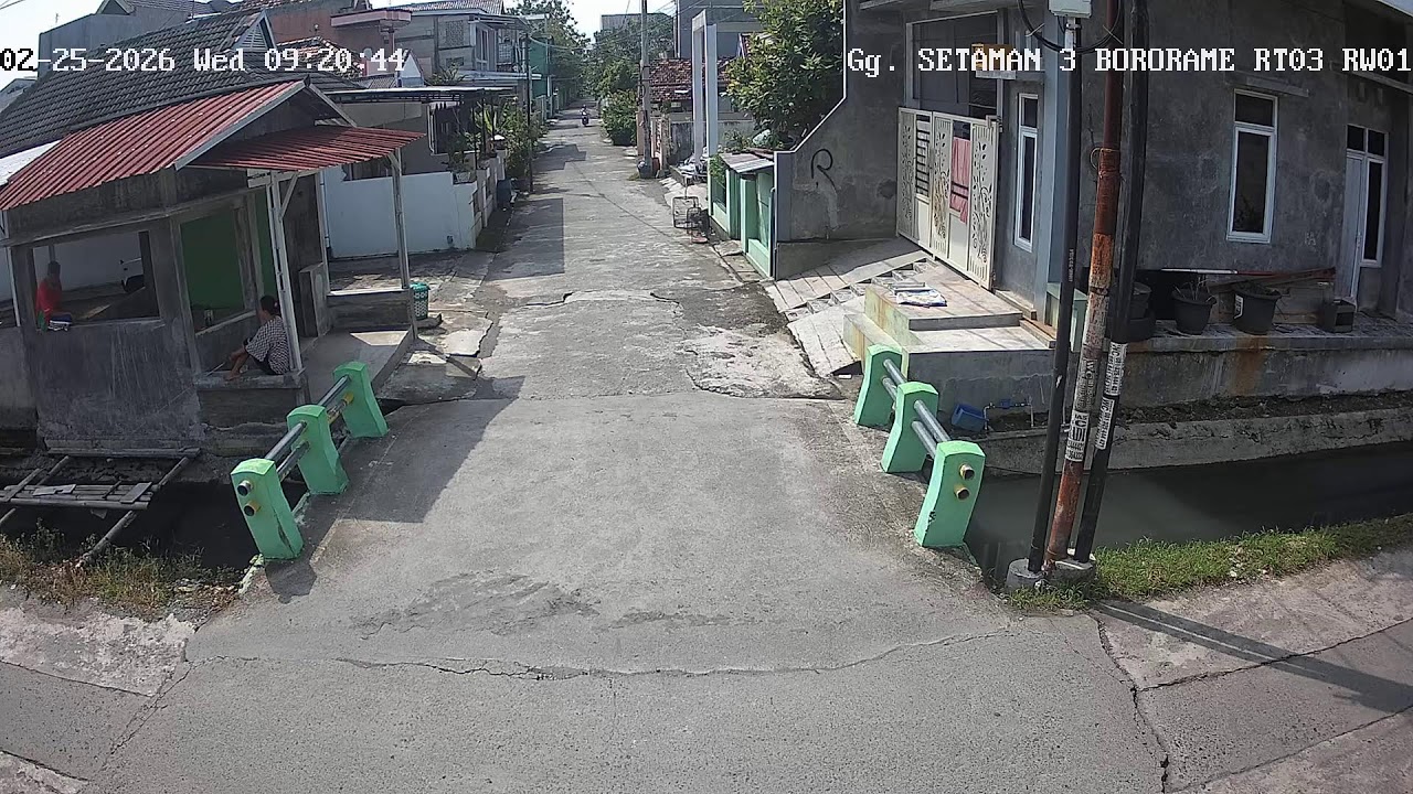 🔴[LIVE CCTV] Gang Setaman 3 Kp. Bogorame RT.03 RW.01 - Kec. Demak (Cam 1) | DEMAK SMART CITY