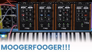 Moogerfooger Plugins with Moog Matriarch - Hardware Control of Plugin CV
