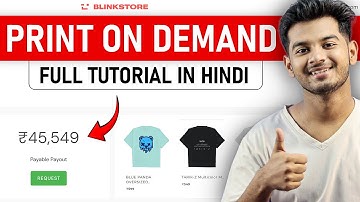 Start Your Online T-Shirt Brand With ZERO Money ft. Blinkstore (Step by Step)