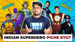 Indian Superhero Aakhir Marvel Ki tarah Hit Kyu nahi Ho Paa rhe? | The Evolution of Indian Superhero