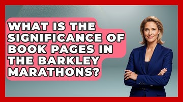 What Is the Significance of Book Pages in the Barkley Marathons? | Running Beyond Limits