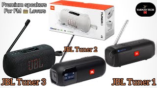 Jbl Tuner 3 Premium Wireless Bluetooth Speaker For Fm Lovers Jbl Tuner 2 And Tuner 1