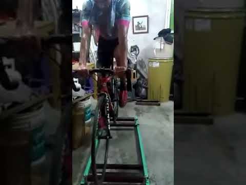 El crack del MTB vallisto Eder Brizuela y su entrenamiento en Cuarentena