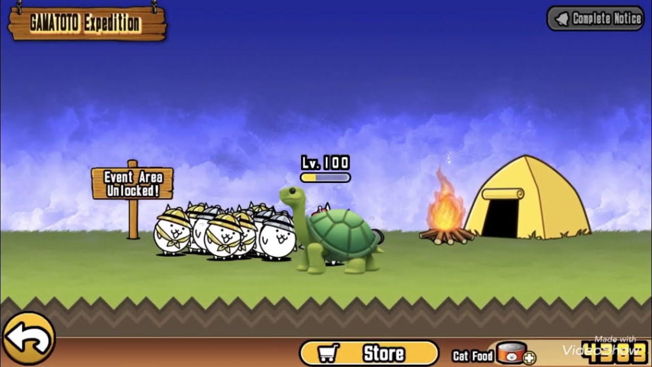 Gamatoto Level Up be likeBattle Cats YouTube