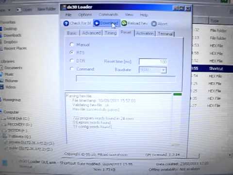 Wireless programming PIC 18F25K22 + xino basic for pic + DS30 and swordfish BASIC