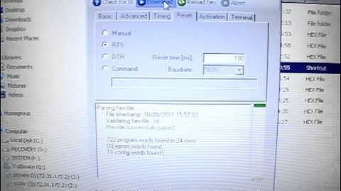 Wireless programming PIC 18F25K22 + xino basic for pic + DS30 and swordfish BASIC