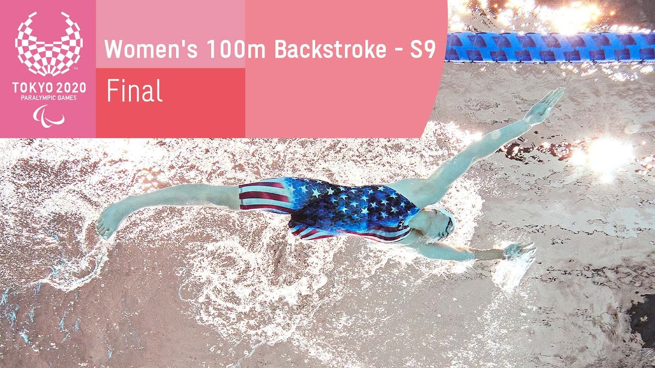 Aspden Takes Gold Back To Usa 🇺🇸 Womens 100m Backstroke S9 Final