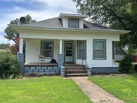 115 N Saint Marys St, Caldwell, KS home video tour
