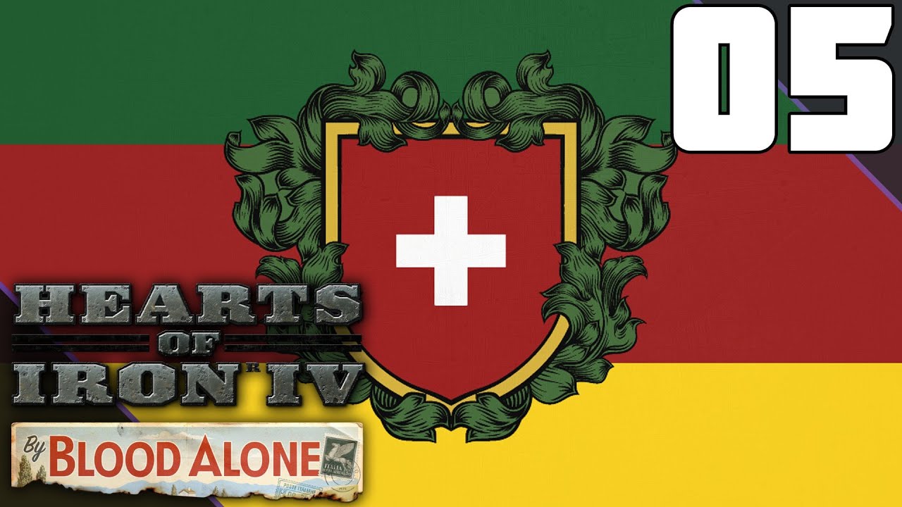 Now I'm Swiss Cheese Ep.5 By Blood Alone Switzerland HOI4 Lets