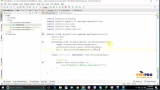 Android cơ bản 24 - AndroidButton (P.7) - Học Lập Trình Android Miễn Phí