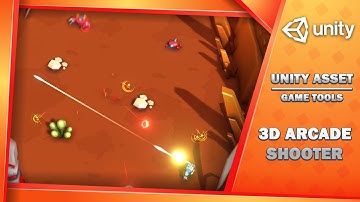 Unity Arcade Shooter – Full Gameplay Demo (Template Showcase)