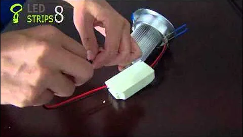 9W (3X3W) Directional LED Downlight - Driver Included Sample Video