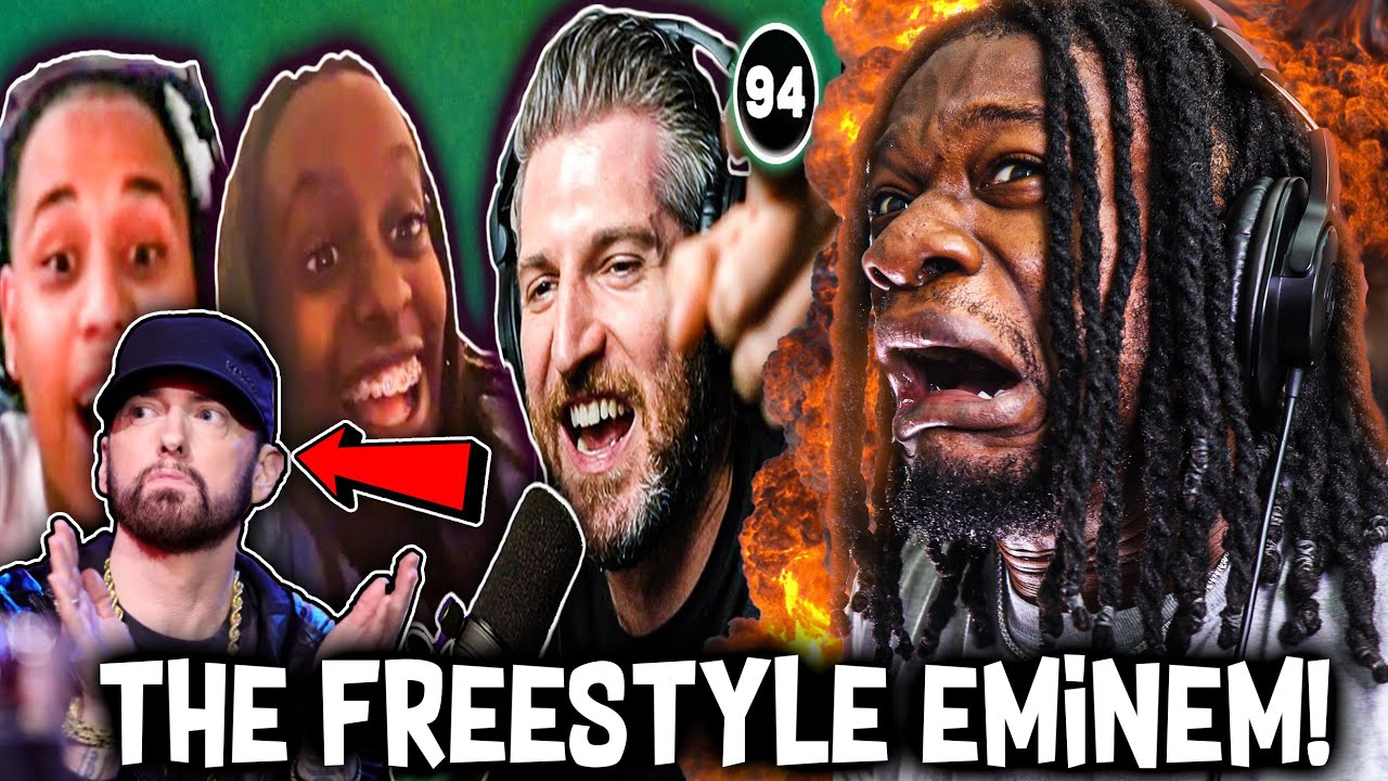 ФРИСТАЙЛ ЭМИНЕМ! | Тексты песен были ОГНЕННЫМИ | Harry Mack Omegle Bars 94 (РЕАКЦИЯ)