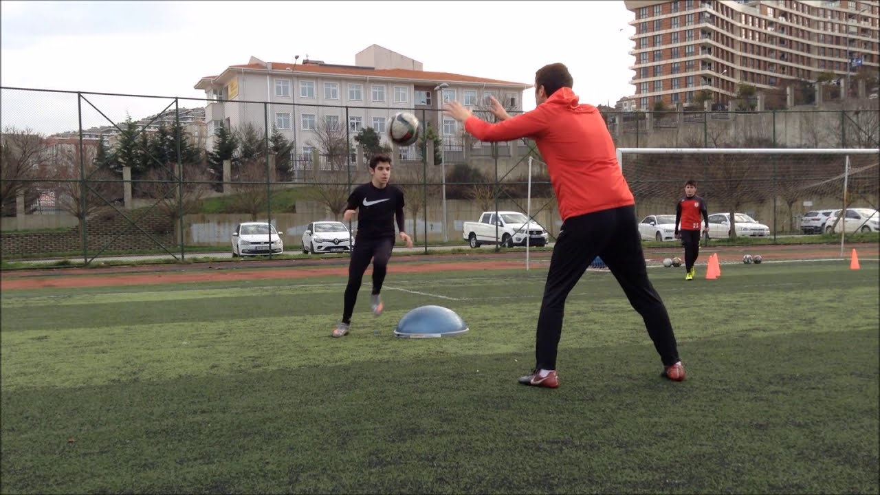 Futbol Bireysel Antrenman Bosu & Top Tekniği & Şut