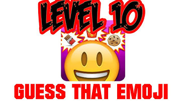 Guess That Emoji Level 10 - All Answers - Walkthrough ( By IcySpark )