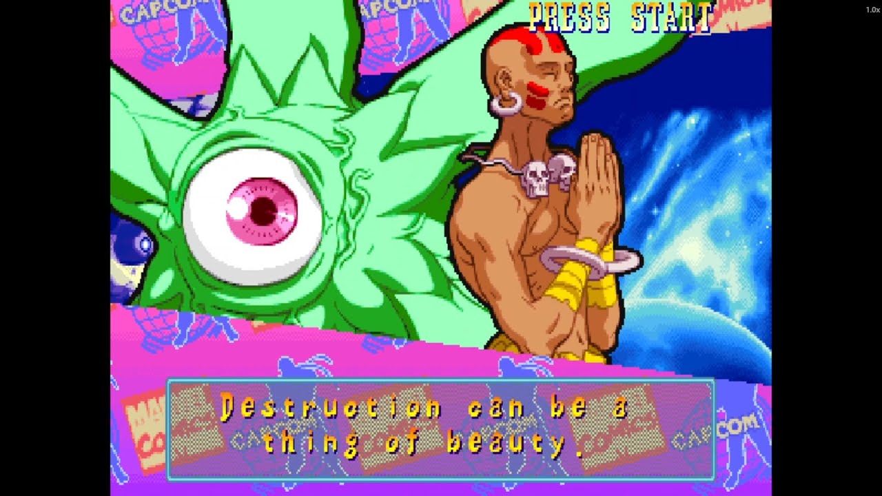 SHUMA-GORATH & DHALSIM — Mystic Mayhem! | Marvel Super Heroes vs Street Fighter Retro