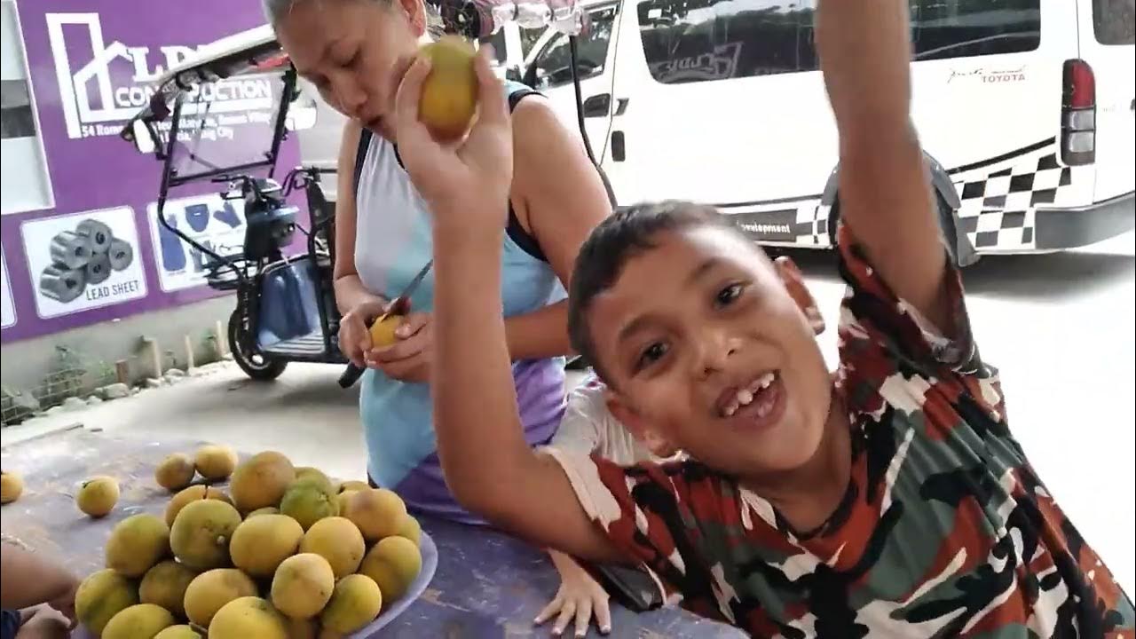 "Harvesting Santol (Ginataang Santol), Lunch Time with My Family and