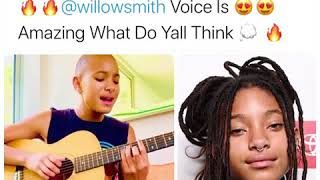 Willow Smith Amazing Voice