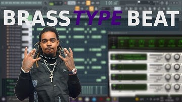 How to Make Brass Melodies Like Wheezy (Gunna, Young Thug) | FL Studio (Sample Tutorial)
