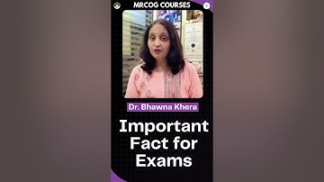 MRCOG Part 1 Recall fact Past paper points Easy Success MRCOG COURSES Bhawna Khera #bhawnakheragynae